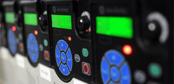 Control System with Allen Bradley Power Flex Drives